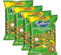 Lays & Kurkure Various Flavours - Perfect Snack for Tea Time - Combination of Spice and Crunch - Classic Flavour - Phool Makhana With Namkeen - Work, Home Or School (Green Chutney Style 85g_P 4)