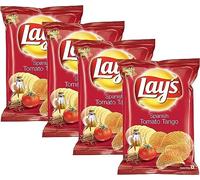 Lays & Kurkure Various Flavours - Perfect Snack for Tea Time - Combination of Spice and Crunch - Classic Flavour - Phool Makhana With Namkeen - Work, Home Or School (Spanish Tomato 50g_P 4)
