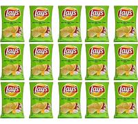 Lays & Kurkure Various Flavours - Perfect Snack for Tea Time - Combination of Spice & Crunch Classic Flavour - Phool Makhana With Namkeen - Work, Home Or School (American Cream & Onion 50g_P 15)
