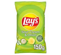 Lays Sour Cream & Onion Crisps 150g