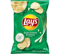 Lay's Sour Cream & Onion Flavored Potato Chips - 7.75oz