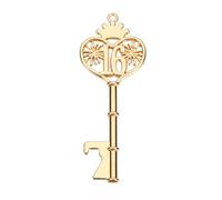 Layseri 24pcs 16th Gold Key Bottle Opener Blue and Silver 16th Birthday Party Decoration Supplies, 16th Key Beer Bottle Opener Favors 16 Anniversary Souvenirs Return Gifts for Guests (Blue 16)