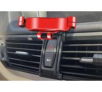 LAYSSA Car Phone Holder for BMW X1 2012-2015, Shockproof Phone Mount Stable, 360° Rotation Flexible, Universal Car Mobile Phone Holder,C Red