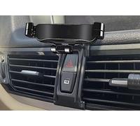 LAYSSA Car Phone Holder for BMW X1 2012-2015, Shockproof Phone Mount Stable, 360° Rotation Flexible, Universal Car Mobile Phone Holder,A Black