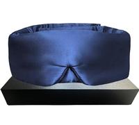 LAYZ Mulberry Silk Sleep Mask, Adjustable Strap, Blackout Eye Cover for Men and Women with Gift Box