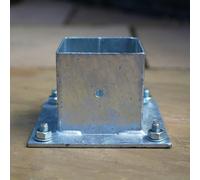 LayzeePergola Large Size Heavy Duty Double Pergola Complete DIY Kit - Quality Tanalised Timber - 7.8m - 6 Post - Bolt Down Plates - 4.2m