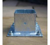 LayzeePergola Large Size Heavy Duty Double Pergola Complete DIY Kit - Quality Tanalised Timber - 7.8m - 6 Post - Bolt Down Plates - 2.4m