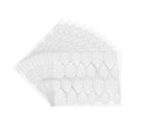 Laza 240pcs Breathable Adhesive Tabs Fake Nail Glue Sticker 10 Sheets Ultra-Thin Super Sticky Double Sided Tips (Germany Jelly Gel) Flexible for Acrylic False Nails Manicure