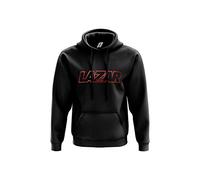 Lazar Beam Fan Hoodie - Gaming Vloggers Inspired Gamer Online Video Funny Novelty Friend Teenager Teen Jumper Pullover Presents Gifts Birthday Christmas (Black, 12-14 Years)