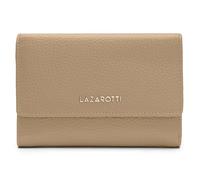 Lazarotti Bologna Large Leather Women's Wallet | Large Zip Compartment, 15 Card Slots, RFID Protection | 14 x 10 x 3.5 cm (2 Widths Adjustable), sand, standard size, Classic