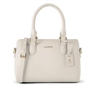 Lazarotti Bologna Leather Bowling-Bag Handbag Crossbody Leather 26 cm white