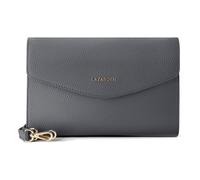 Lazarotti Bologna Leather Clutch bag Leather 23 cm gray