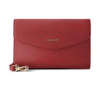 Lazarotti Bologna Leather Clutch bag Leather 23 cm red