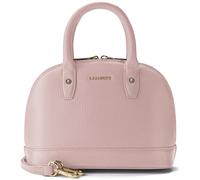 Lazarotti Bologna Leather Crossbody Handbag, 24 cm pink