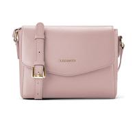 Lazarotti Bologna Leather Crossbody Shoulder bag, 22 cm pink