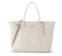 Lazarotti Bologna Leather Shopper Crossbody Bag Leather 31 cm beige