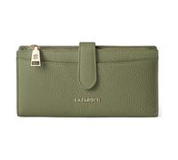 Lazarotti Bologna Leather Wallet Genuine Leather 20 cm olive
