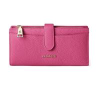 Lazarotti Bologna Leather Wallet Genuine Leather 20 cm pink