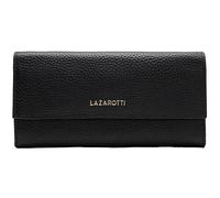 Lazarotti Bologna Leather Wallet With 12 Card Slots L Black