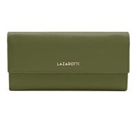 Lazarotti Bologna Leather Wallet With 12 Card Slots L Olive