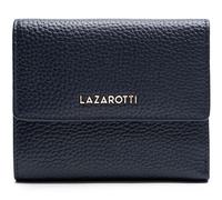 Lazarotti Bologna Leather Wallet With 8 Card Slots M Navy