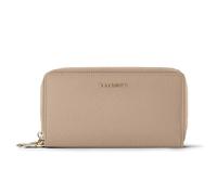 Lazarotti Bologna Leather XL Double Zip-Around Wallet RFID Leather 20 cm beige