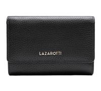 Lazarotti Bologna Leather Zip Wallet With 15 Card Slots M Black