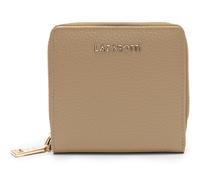 Lazarotti Bologna Leather Zip Wallet With 6 Card Slots Sand