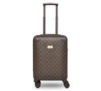 Lazarotti Palermo 4 wheels Cabin suitcase S 55 cm brown