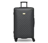 Lazarotti Palermo Suitcase, black, Koffer L (79 cm), Hard shell trolley with swivel castors