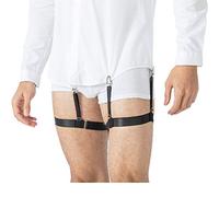 LazarsSpace Men's Shirt Stays for Shirt Tucking, Black, M