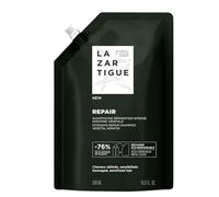 LAZARTIGUE REPAIR - Sulfate-Free Shampoo with Vegetal Keratin - Intensive Damage Repair, Vegan, 91% Natural Ingredients, Refill 500ml