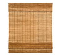 LazBlinds Cordless Bamboo Roman Shades, Light Filtering Window Treatment, Roll Up Bamboo Blinds for Window 23'' W x 60'' H