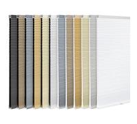 LazBlinds Cordless Cellular Shades, Light Filtering Honeycomb Shades for Home, Thermal Insulation Noise Reduction Blinds for Windows, 40'' W x 64'' H, White
