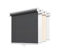 LazBlinds No Tools No Drill Cordless Roller Shades, Light Filtering Roller Blinds for Windows, Thermal Insulated UV Protection Roll Up Window Blinds and Shases, 22'' W x 72'' H, Grey