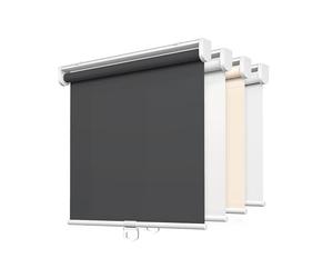 LazBlinds No Tools No Drill Cordless Roller Shades, Light Filtering Roller Blinds for Windows, Thermal Insulated UV Protection Roll Up Window Blinds and Shases, 25'' W x 72'' H, Grey