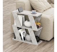 Lazena' Modern Side Coffee Table with 3 Tiers H 55.4cm Decortie Gold 1 Pack