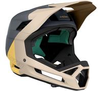 Lazer Cage KinetiCore Full Face MTB Helmet - Matt Sand (M) Size: M