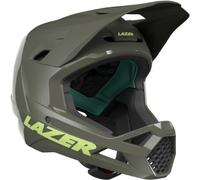 Lazer Chase KinetiCore Full Face MTB Mountain Cycling Helmet Moss Green