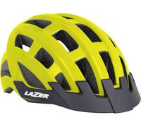 Lazer Compact Helmet - Flash Yellow - Adult (One Size) Size: One Size