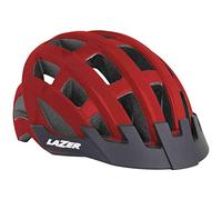 Lazer Compact Helmet - Red - Adult (One Size) Size: One Size
