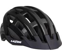 LAZER Compact Unisex Cycling Helmet Black Size 54-61cm Lightweight Safe