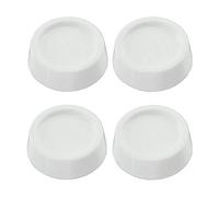 LAZER ELECTRICS Anti Vibration Rubber Foot Pads for Hotpoint, Whirlpool Washing Machines, Tumble Dryers & Dishwashers (White, 4 Pack)