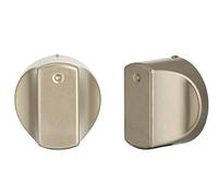LAZER ELECTRICS Hot-Ari ix Control Knob for Hotpoint, Ariston, Whirlpool Hob Oven Cooker (Updated Design Pack of 2, Gold/Metalic)