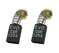 LAZER ELECTRICS Motor Carbon Brushes Pair for Evolution RAGE3-S & Fury 3-S Mitre Saw, Drills (Alt to 030-0254, 6 x 10 x 15/16mm)