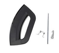LAZER ELECTRICS Plastic Door Handle Lever Kit for Hotpoint Futura Washing Machine/Washer Dryers (Black, Alt to C00287267, C00291848)