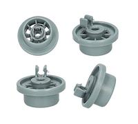 LAZER ELECTRICS Premium Quality Lower Basket Wheel For Hotpoint Dishwashers (4 Pack, Alt to C00290453)