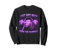Lazer Eyes Just Got Back From The Barber Buzz Cut Pig Fade Sweatshirt
