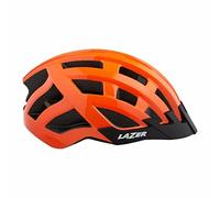 Lazer Compact Helmet - Flash Orange - Adult (One Size) Size: One Size