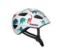 Lazer HELM PNut KC Dinosaurs UNI, White